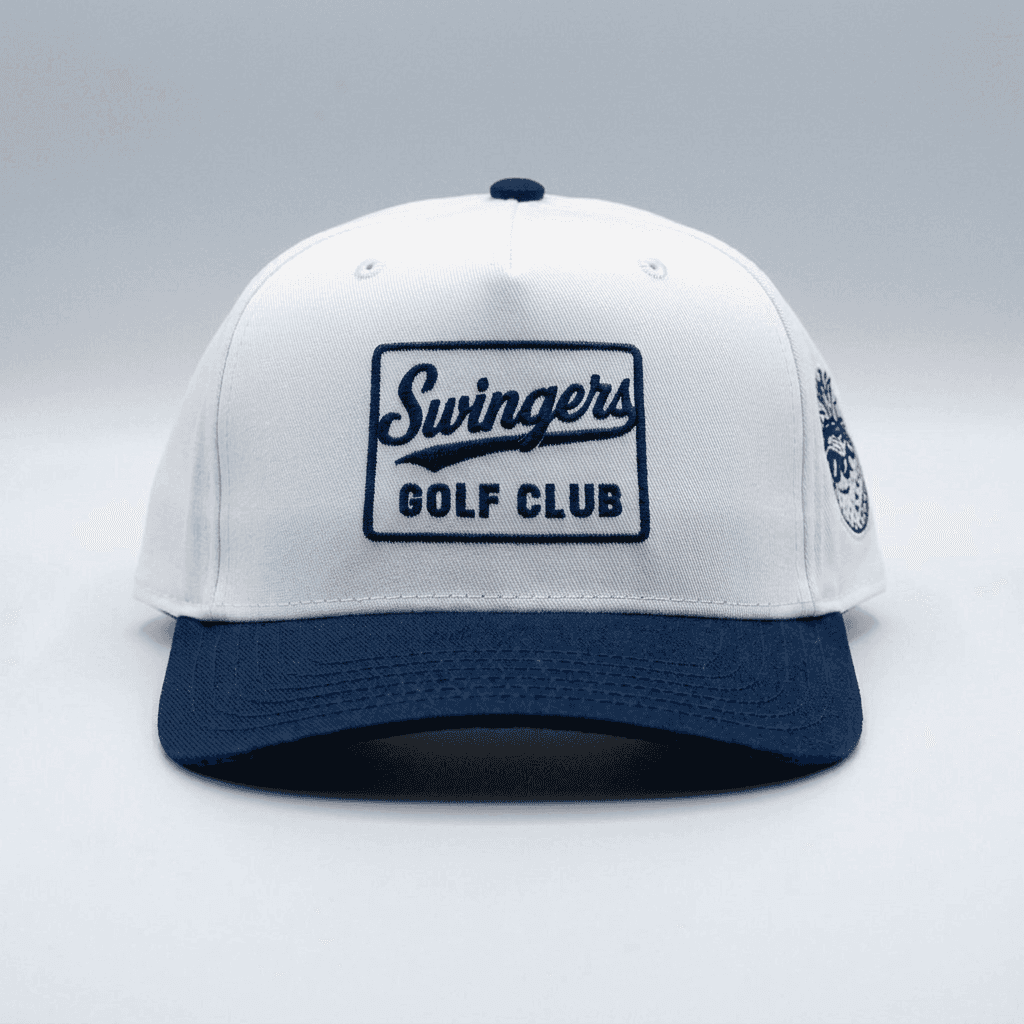 Clubhouse Snapback - White/Navy