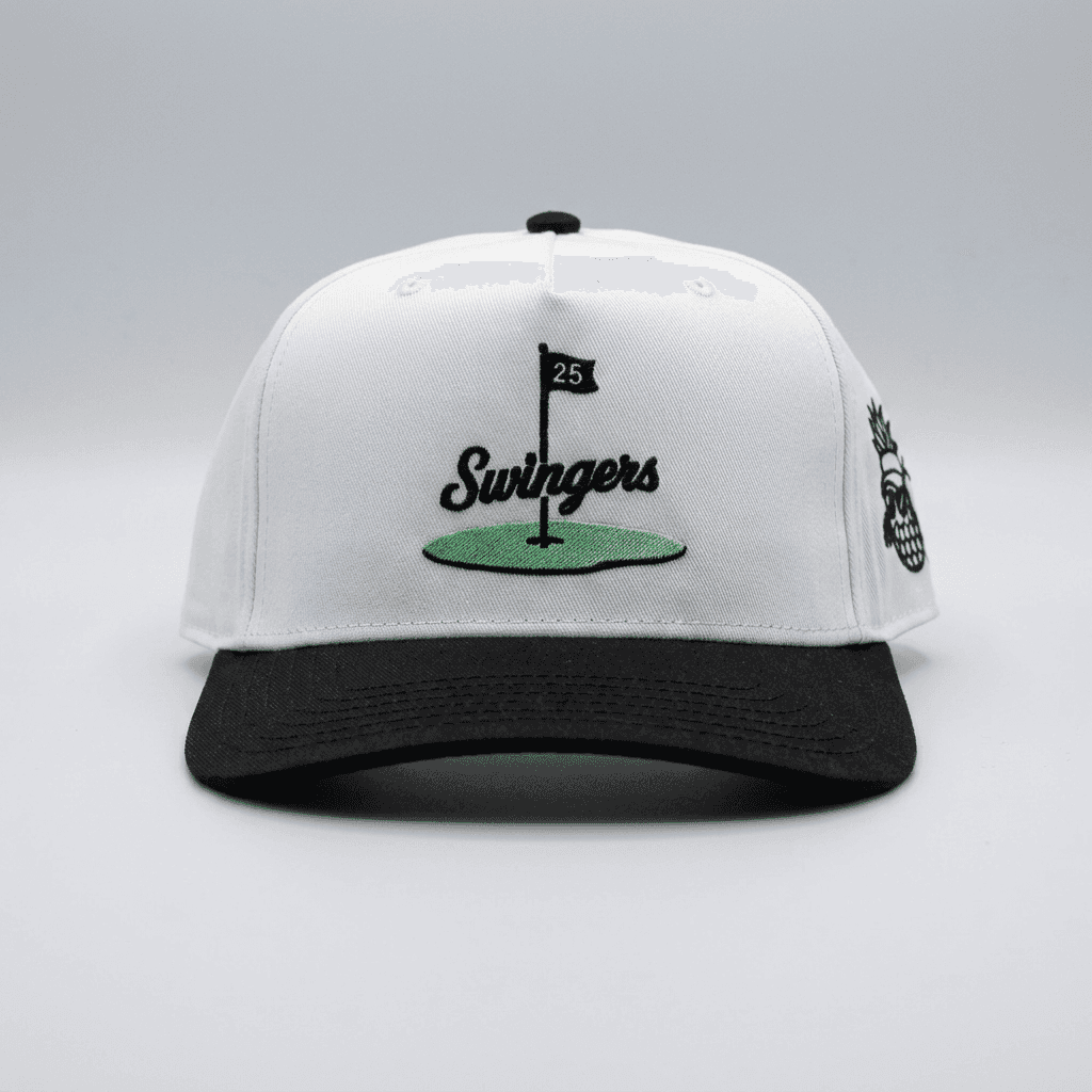 Back 9 Snapback - White/Black