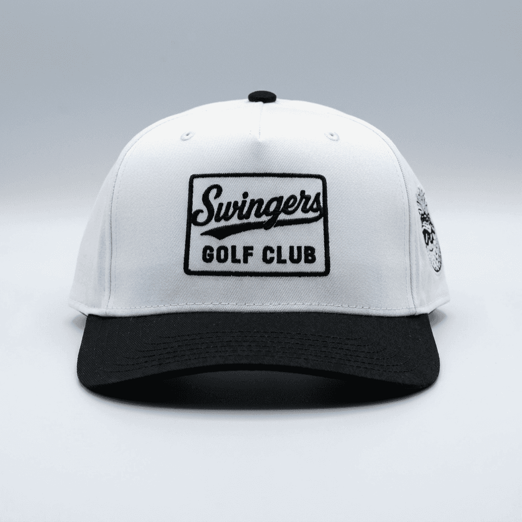 Clubhouse Snapback - White/Black