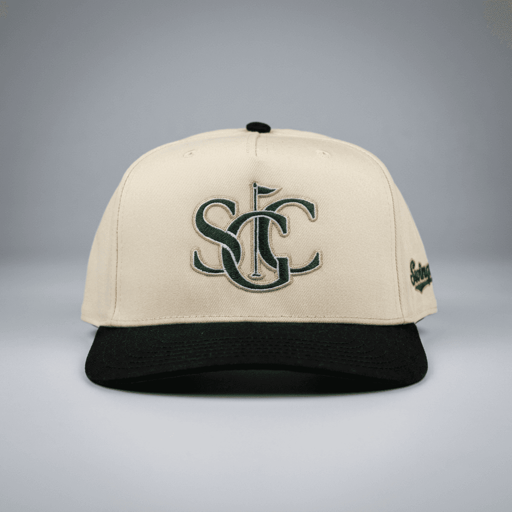 SGC Snapback - Cream/Black