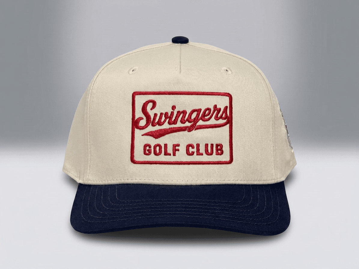Cream/Navy/Red — Cream — hats by Swingers Club — view 1 of 2