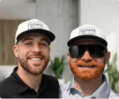 Ty Hander and Chris Brown, founders of Swingers Club