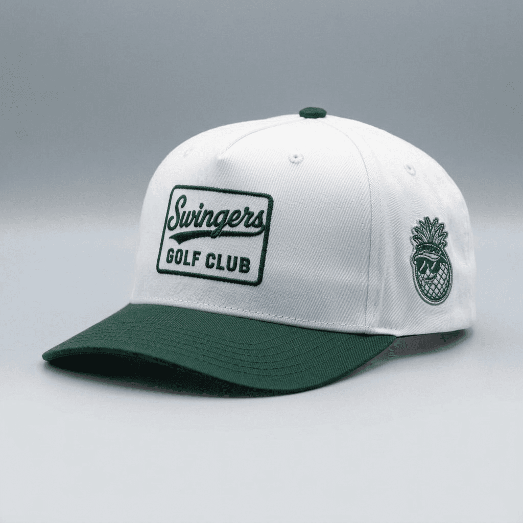 White/Green — White — hats by Swingers Club — view 2