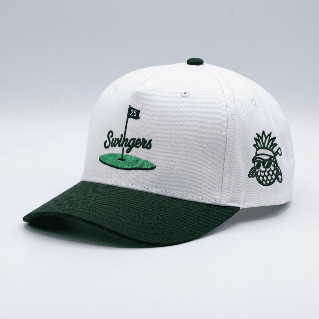 White/Green — White — hats by Swingers Club — view 2