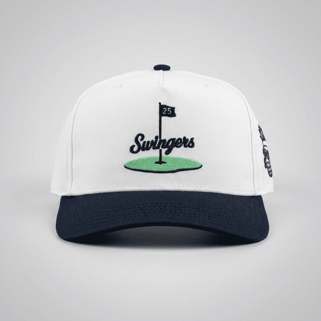 White/Navy — White — hats by Swingers Club — view 1