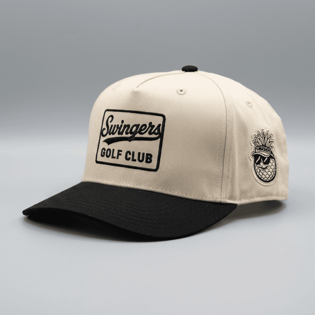 Cream/Black — Cream — hats by Swingers Club — view 2
