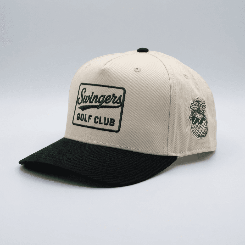 Cream/Green — Cream — hats by Swingers Club — view 2