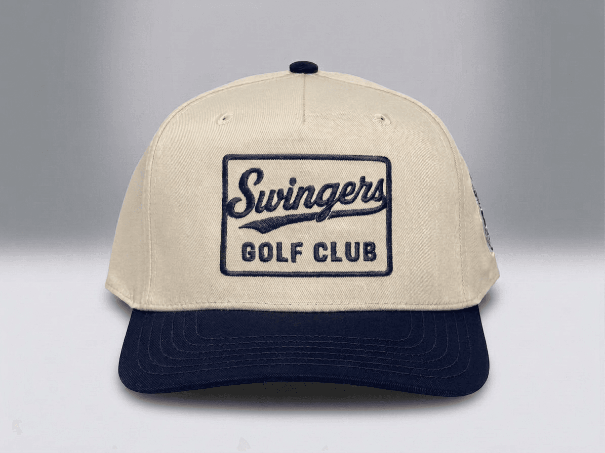 Cream/Navy — Cream — hats by Swingers Club — view 1