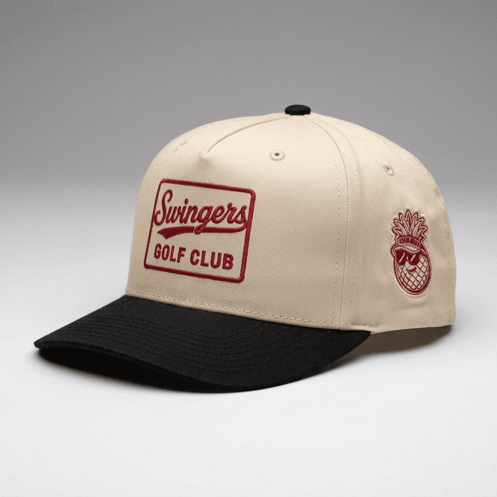 Cream/Red — Cream — hats by Swingers Club — view 2