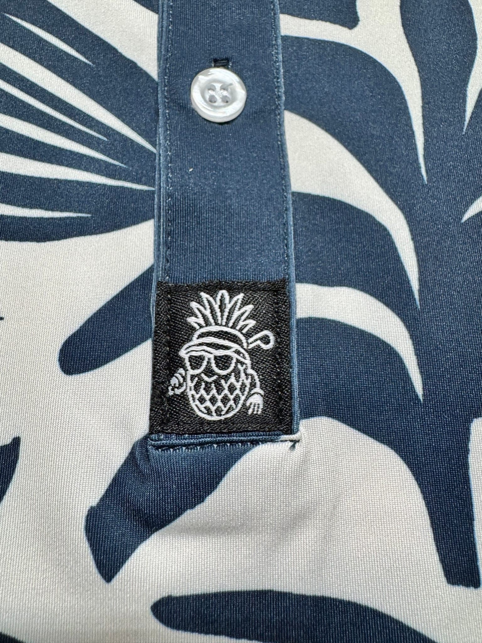 The Coastal Performance Polo — Blue — polos by Swingers Club — view 5