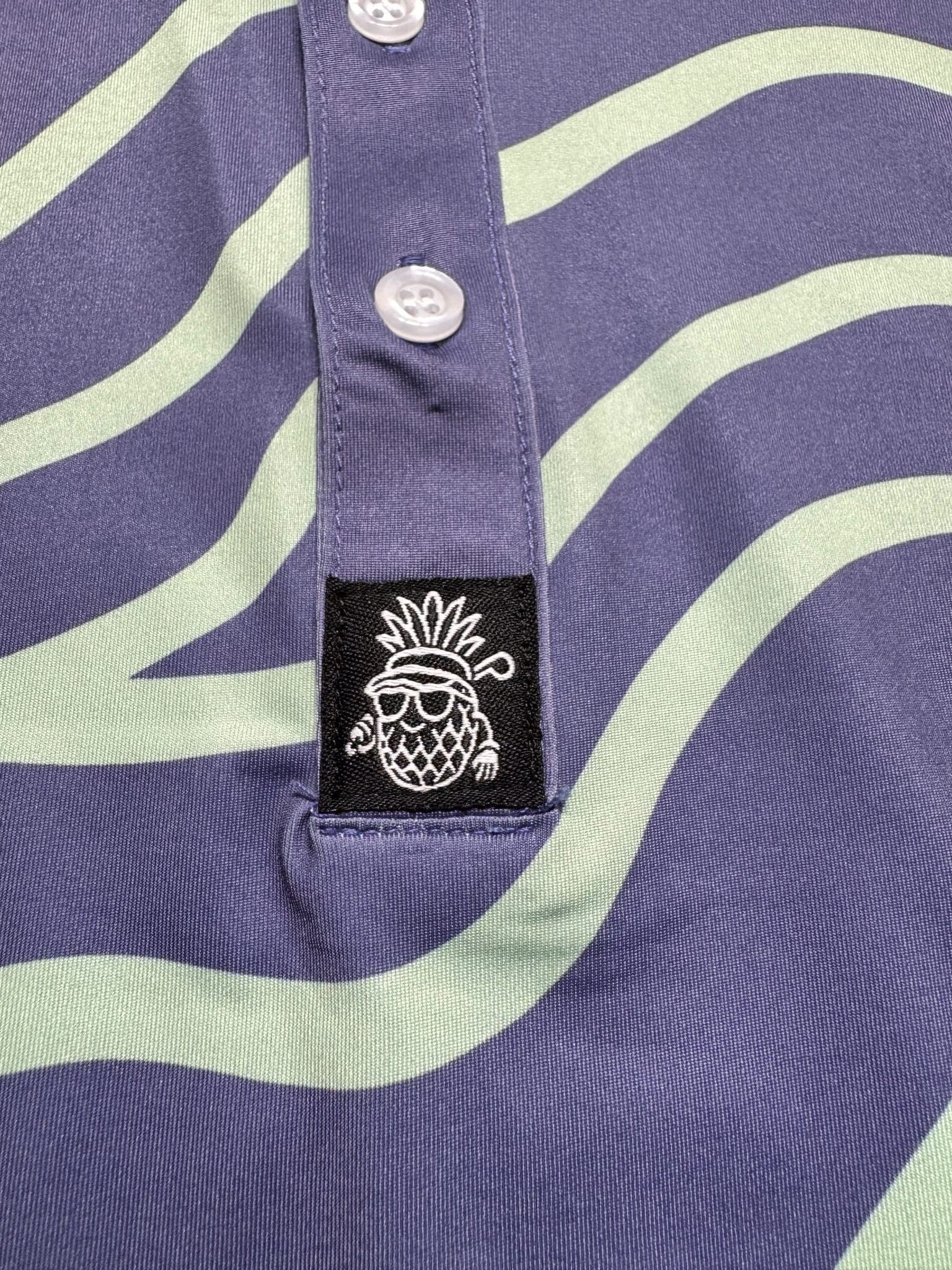 The After Hours Performance Polo — Purple — polos by Swingers Club — view 5