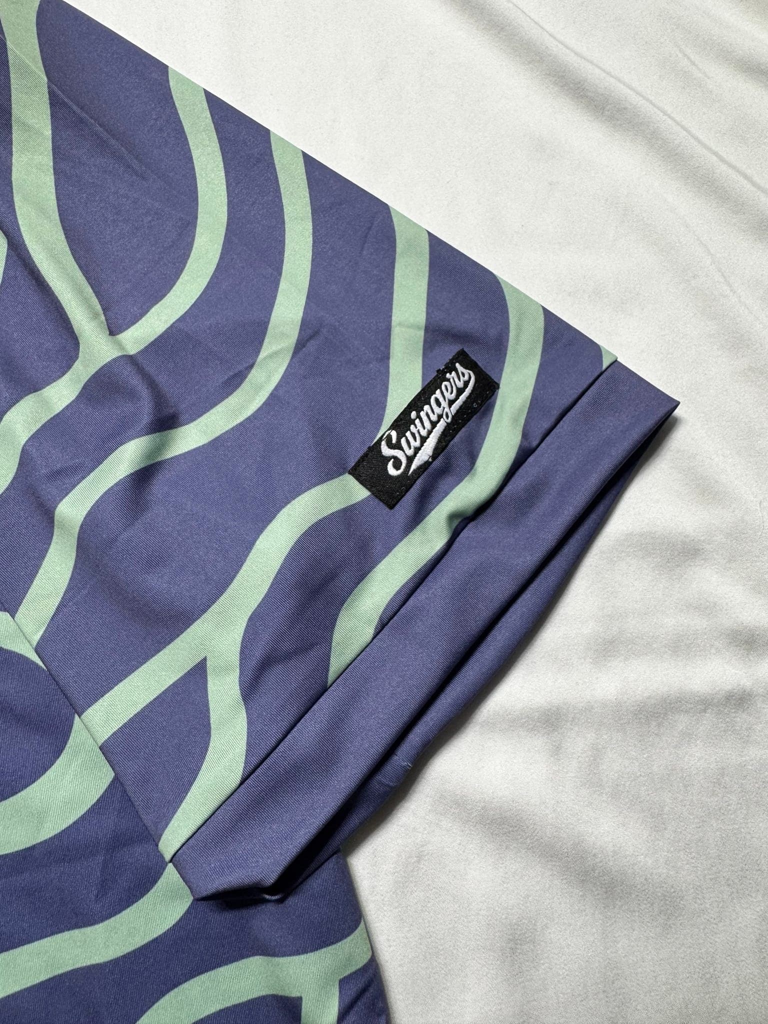 The After Hours Performance Polo — Purple — polos by Swingers Club — view 4