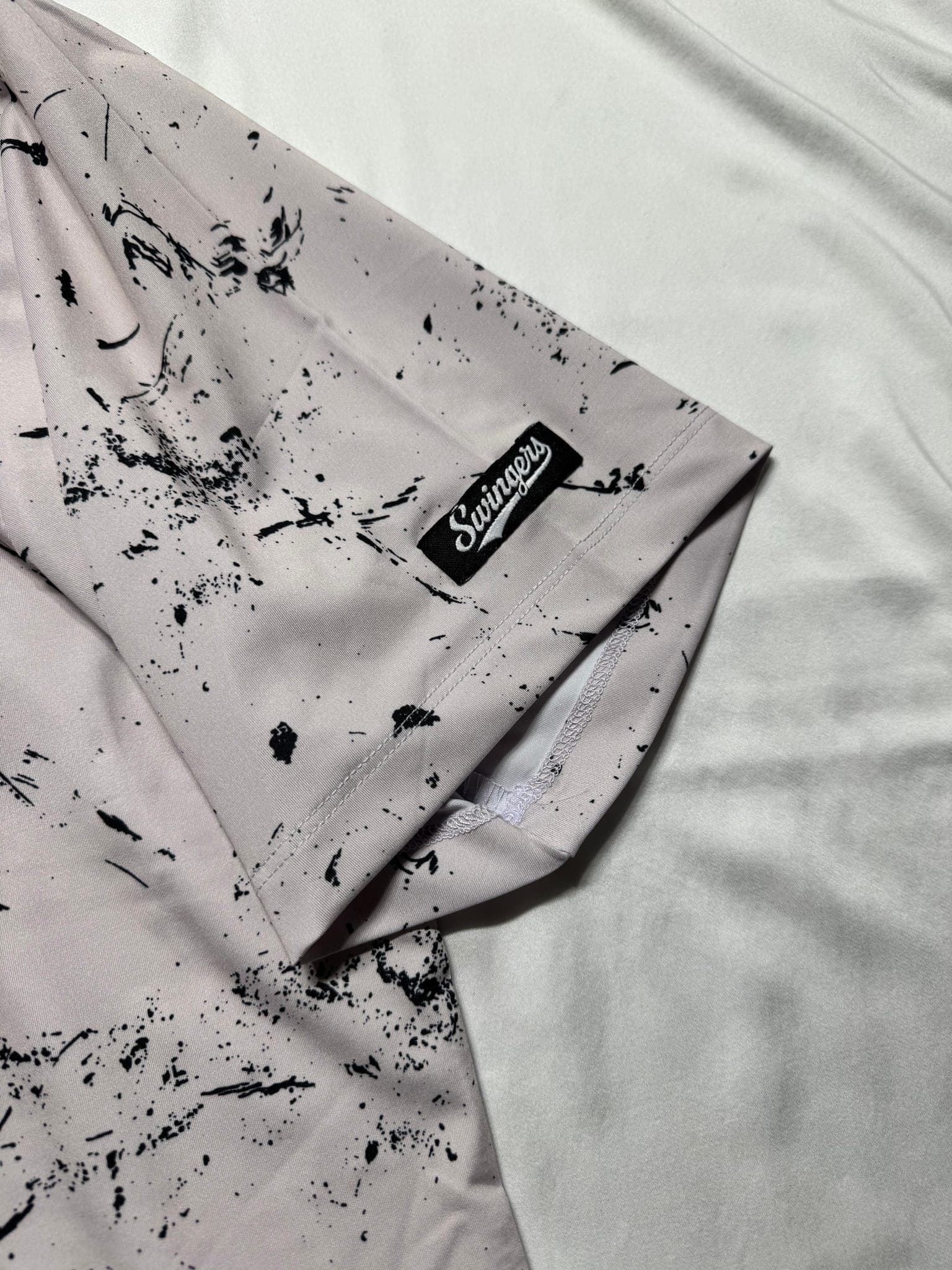 The Canvas Performance Polo — White — polos by Swingers Club — view 4
